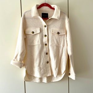 Sanctuary Shirt Jacket - Off White